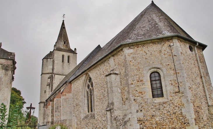 église St Médard - Angerville-Bailleul