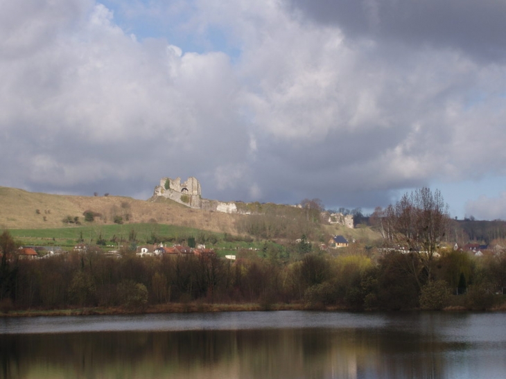 Château/plan d'eau de la Varenne - Arques-la-Bataille