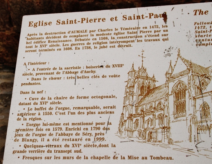 +église Saint Pierre-Saint Paul - Aumale