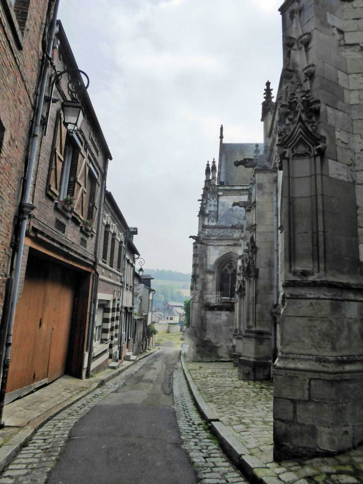 Ruelle derrière l'église - Aumale