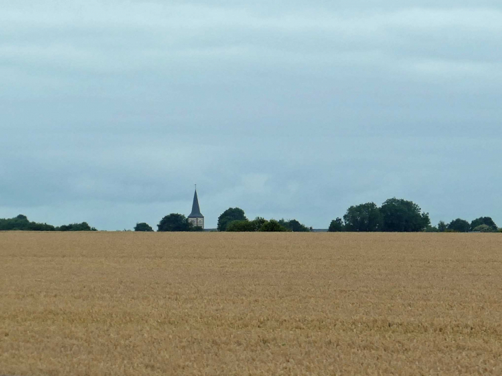 Le clocher sur le plateau de Caux - Bermonville