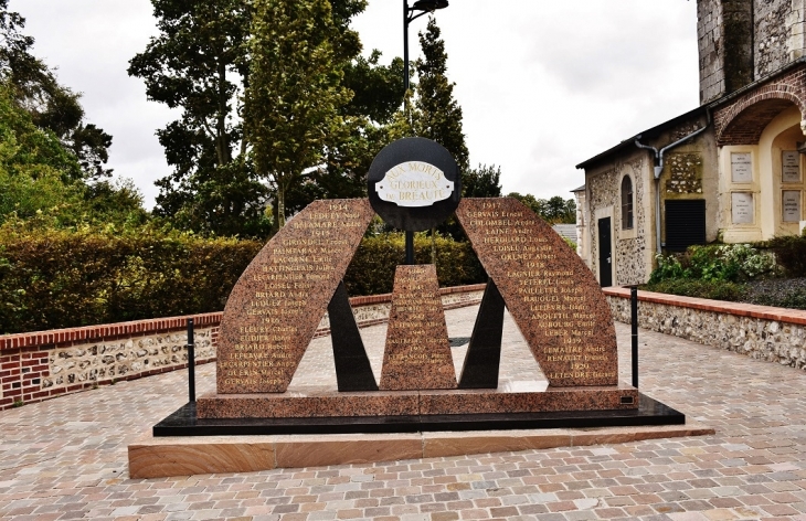 Monument-aux-Morts - Bréauté