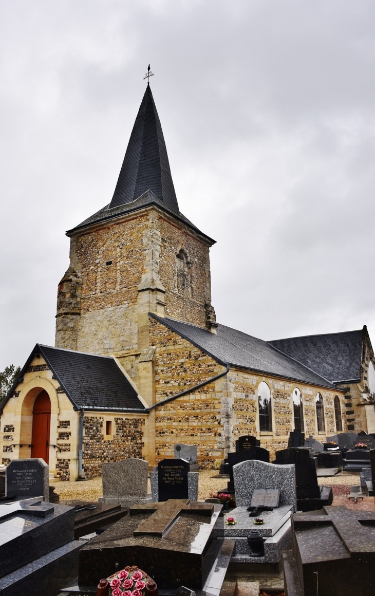 <église Saint-Nicolas - Cauville-sur-Mer