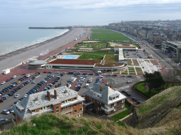 Vue du chateau - Dieppe