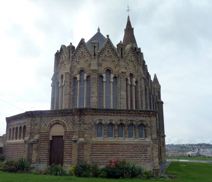 Le chevet de la chapelle Notre Dame du Bon Secours - Dieppe