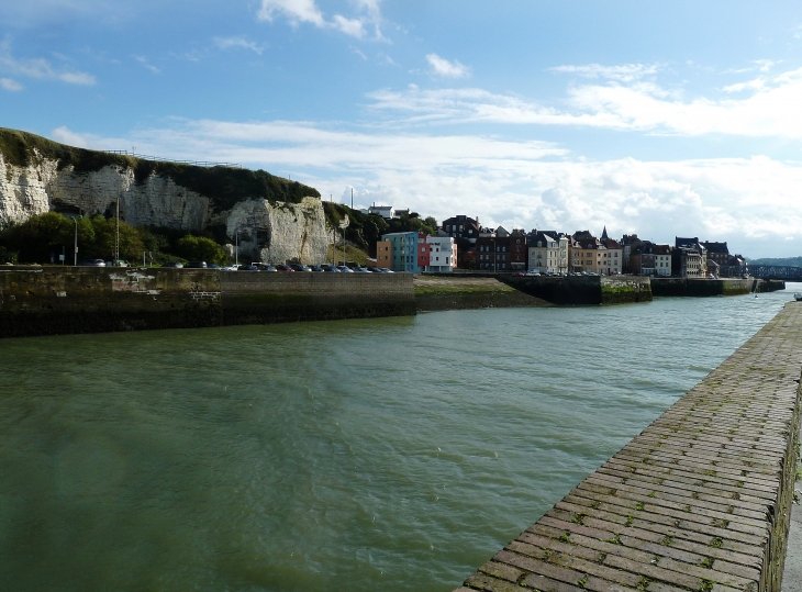 Les quais du port - Dieppe