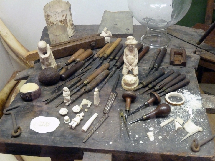 Le château-musée : atelier d'ivoirier - Dieppe