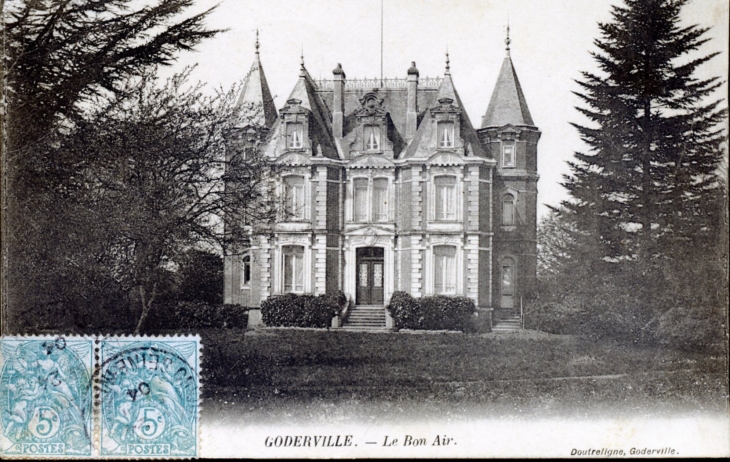 Le bon Aire, vers 1904 (carte postale ancienne). - Goderville