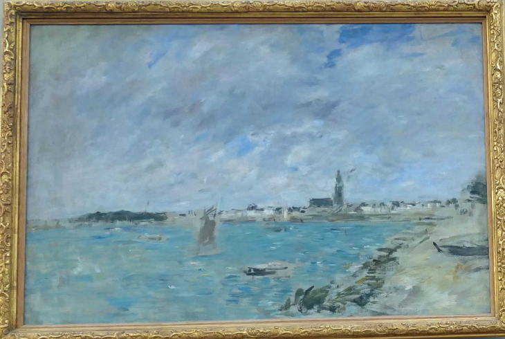 MuMa : BOUDIN  Le Croisic vue générale de Pen Bron - Le Havre