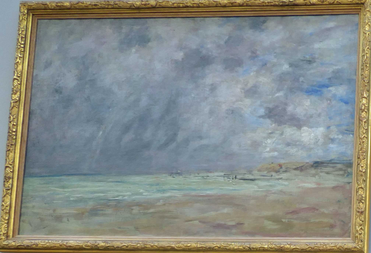 MuMa : BOUDIN  Ciel d'orage sur l'estuaire du Havre - Le Havre