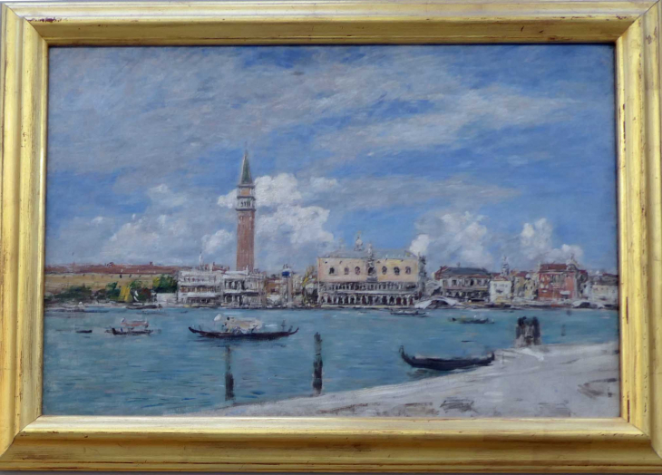 MuMa : BOUDIN la place Saint Marc à Venise vue du Grand Canal - Le Havre