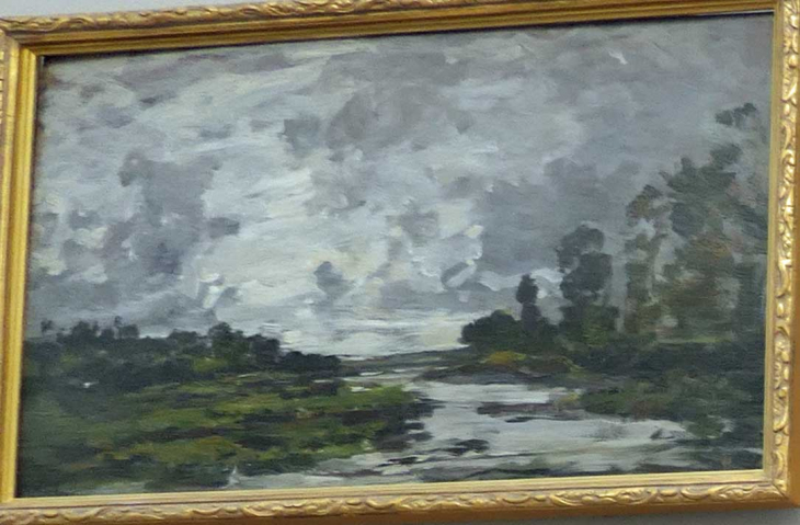 MuMa : BOUDIN  lrivière en Bretagne - Le Havre