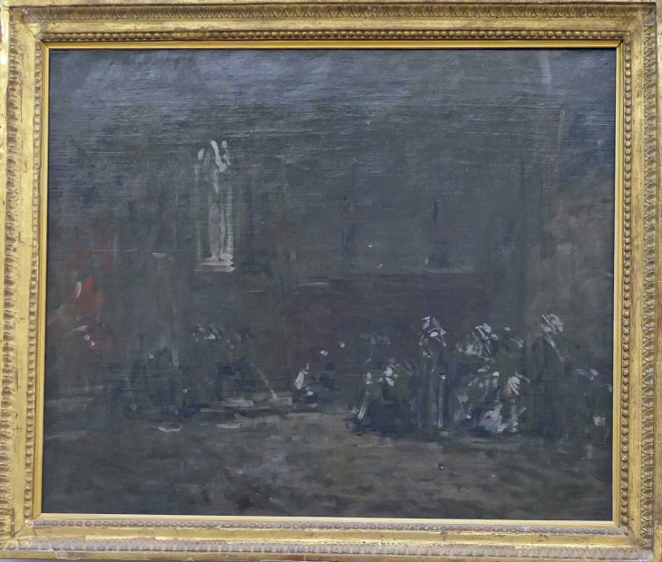 MuMa : BOUDIN Hanvec intérieur d'église - Le Havre