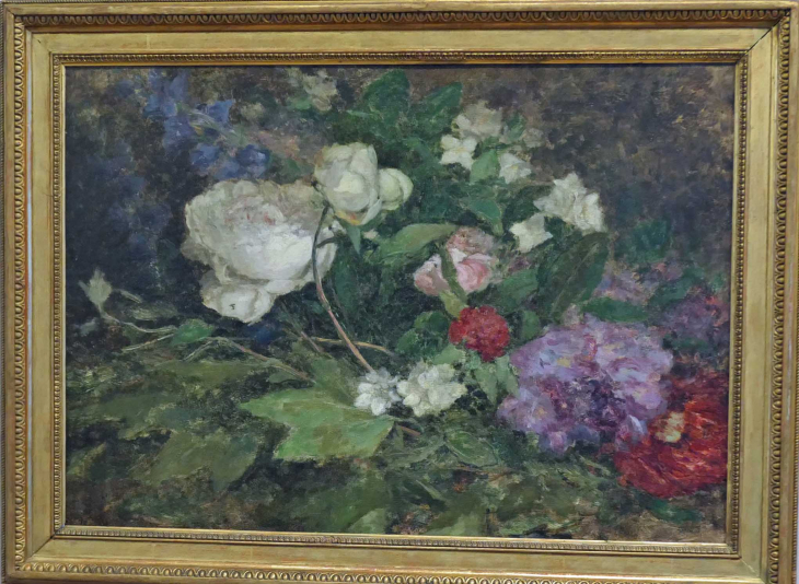 MuMa : BOUDIN  nature morte aux pivoines et seringa - Le Havre