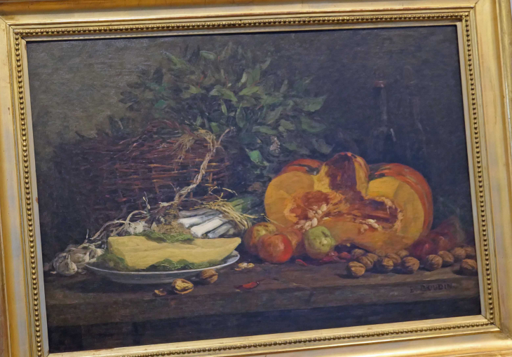 MuMa : BOUDIN  nature morte au potiron - Le Havre