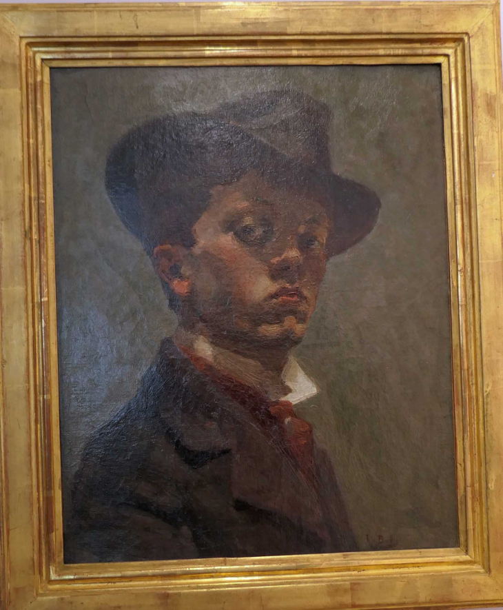 MuMa : Raoul DUFY Autoportrait au chapeau mou 1898 - Le Havre