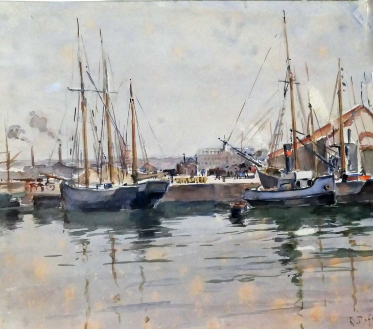 MuMa : DUFY Le Havre les docks 1898