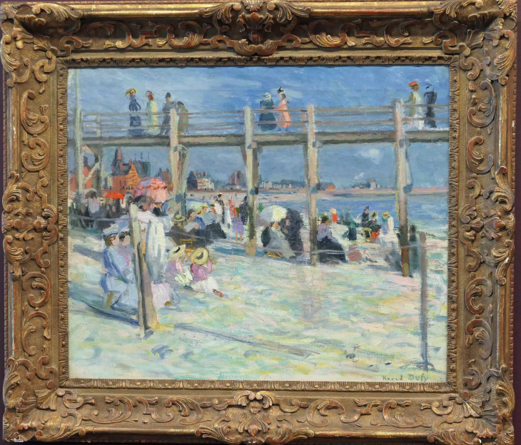 MuMa : DUFY Les bains Marie Christine au Havre 1903 - Le Havre