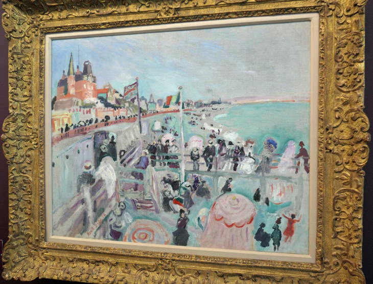 MuMa : DUFY  La plage du Havre 1905 - Le Havre