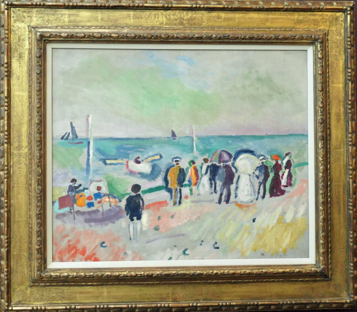 MuMa : DUFY La plage 1906 - Le Havre