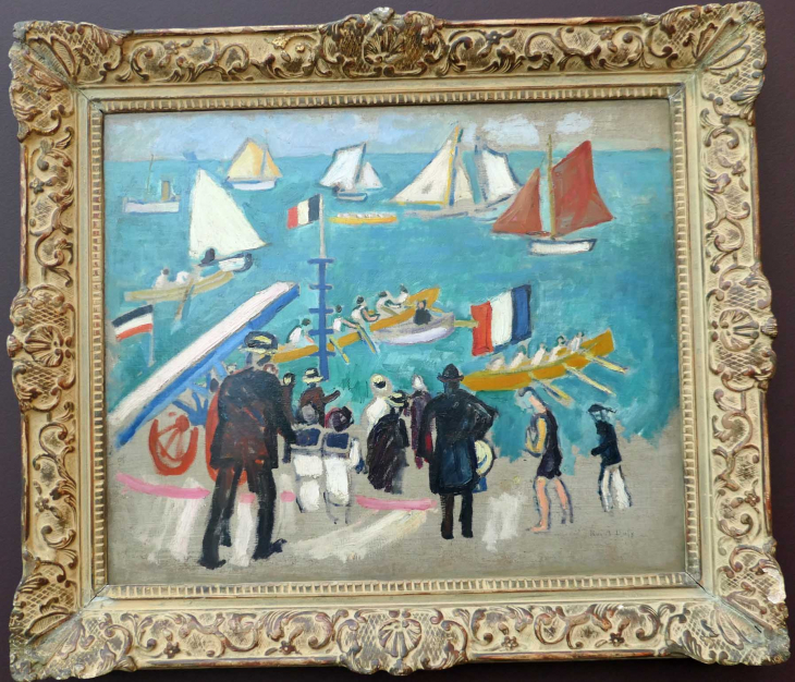 MuMa : DUFY  les régates 1907 - Le Havre