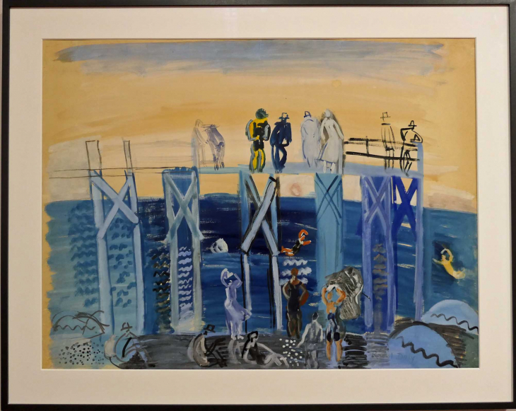 MuMa : DUFY l'estacade du Havre 1924 - Le Havre