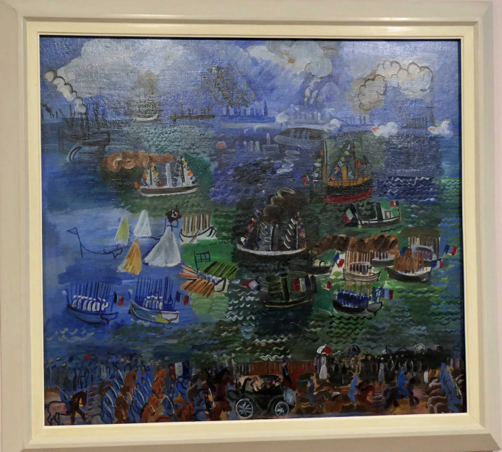 MuMa : DUFY Fête nautique au Havre 1925 - Le Havre