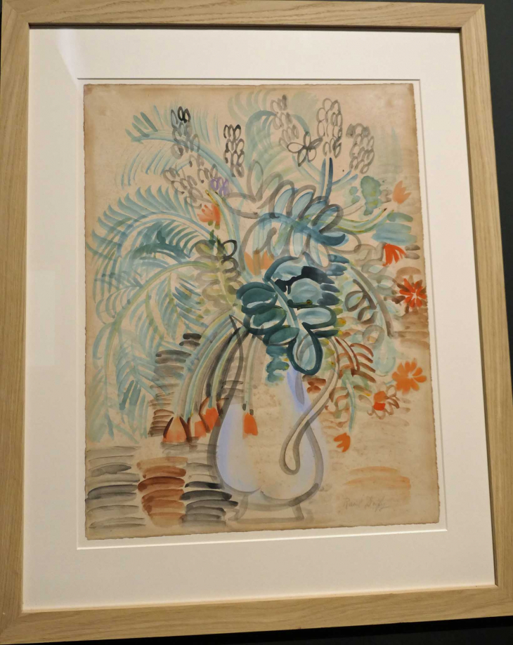 MuMa : DUFY  1936 fleurs dans un vase - Le Havre