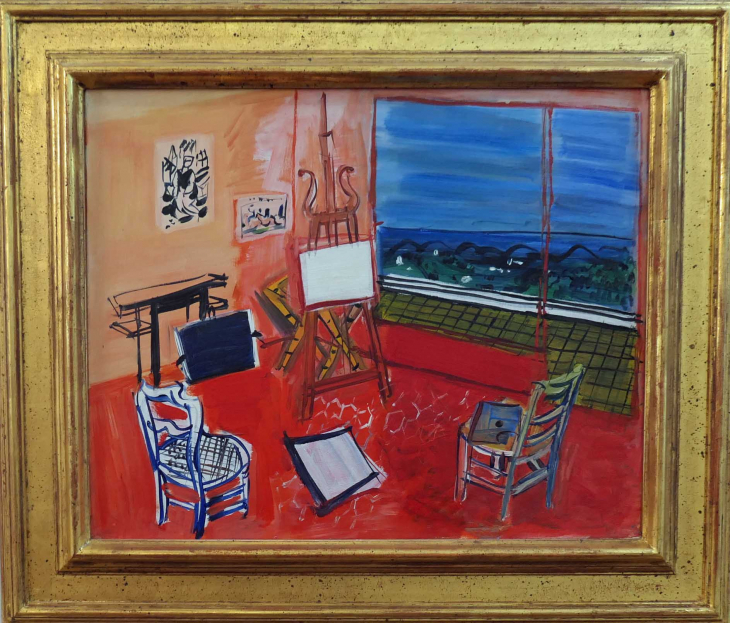 MuMa DUFY 1945 L'atelier à Vence - Le Havre