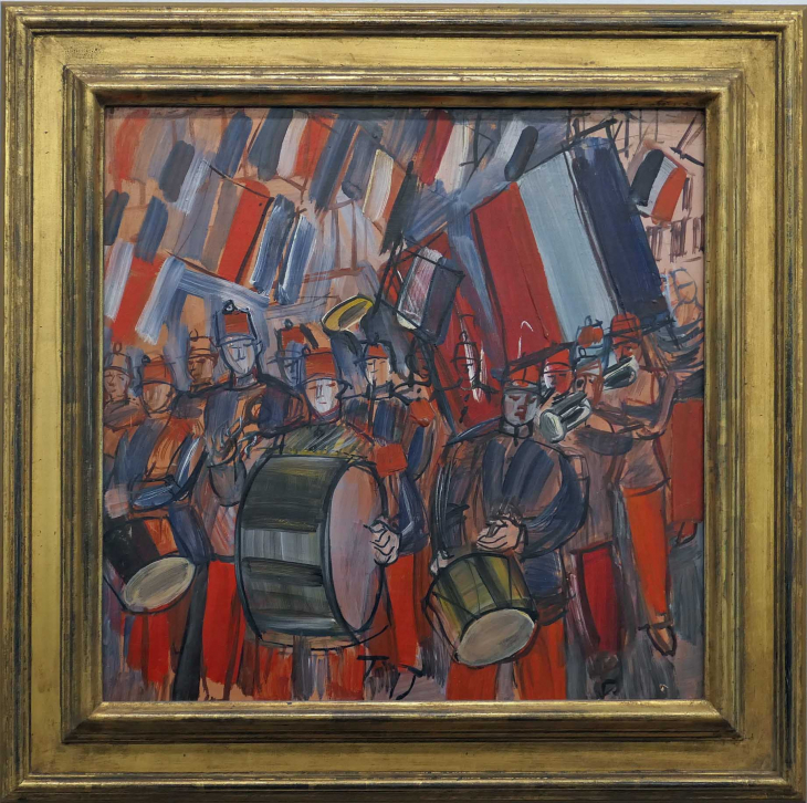 MuMa : DUFY  1951 La musique militaire - Le Havre