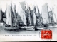 Photo suivante de Le Havre Bateaux-pêcheurs au moment du départ, vers 1908 (carte postale ancienne).