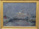 Photo suivante de Le Havre MuMa : BOUDIN  lever de lune sur un bassin