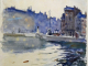 Photo suivante de Le Havre MuMa : exposition Raoul DUFY Aquarelle le quai de l'Ile 1898