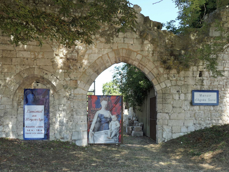 Le manoir d'Agnès Sorel : entrée - Le Mesnil-sous-Jumièges