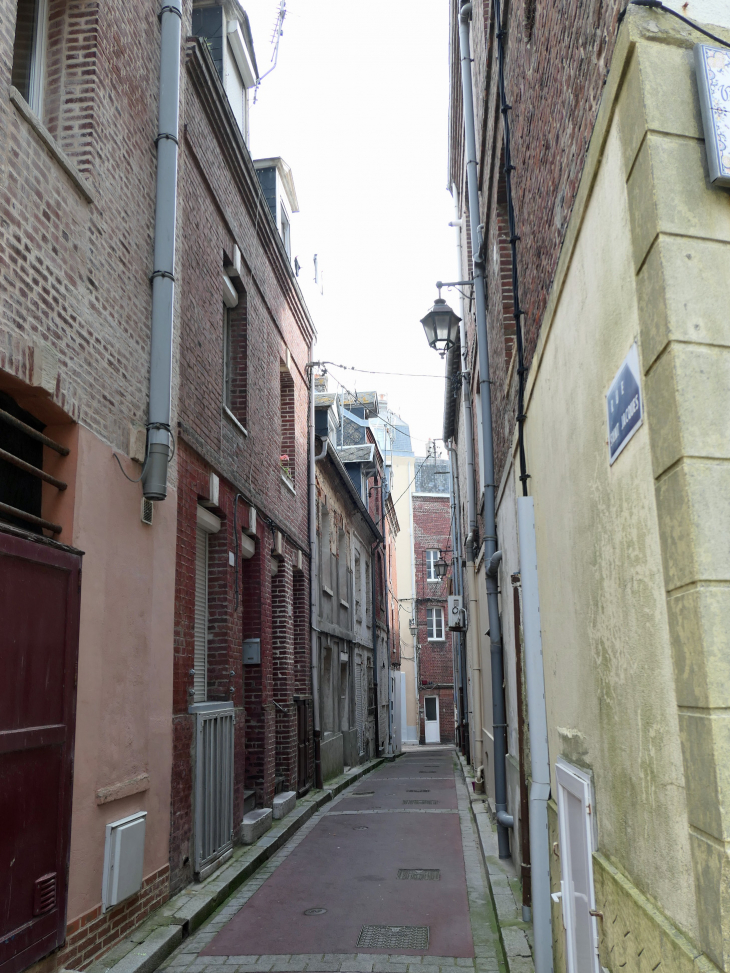 La rue Saint Jacques - Le Tréport