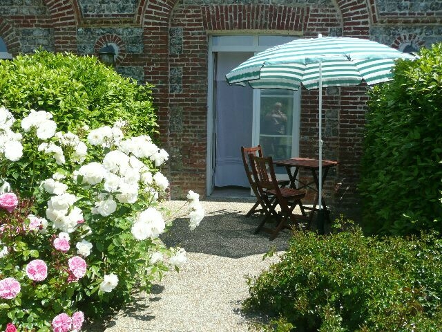 Une terrasse au clos saint Vincent - Manneville-ès-Plains