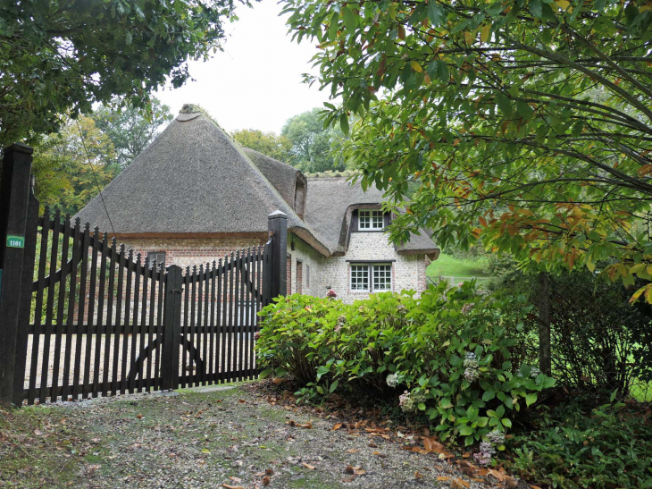 Maison à toit de chaume - Pierrefiques