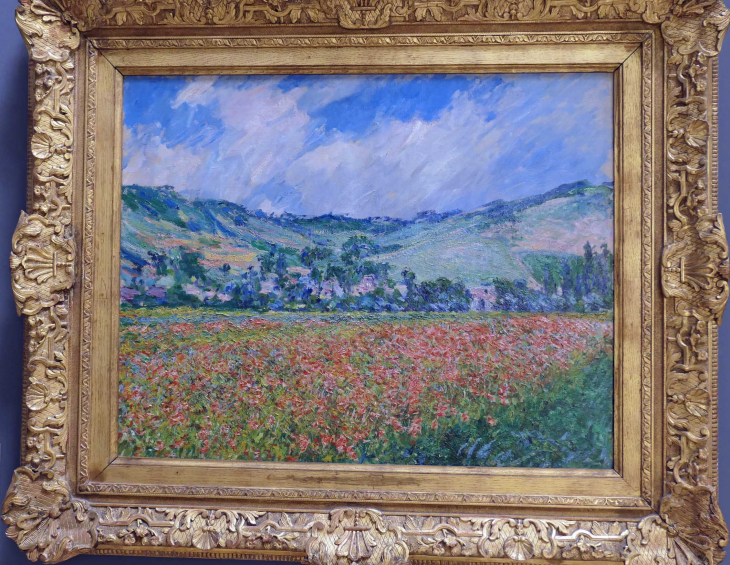 Musée des Beaux Arts : Impressionnistes MONET Champ de coquelicots - Rouen