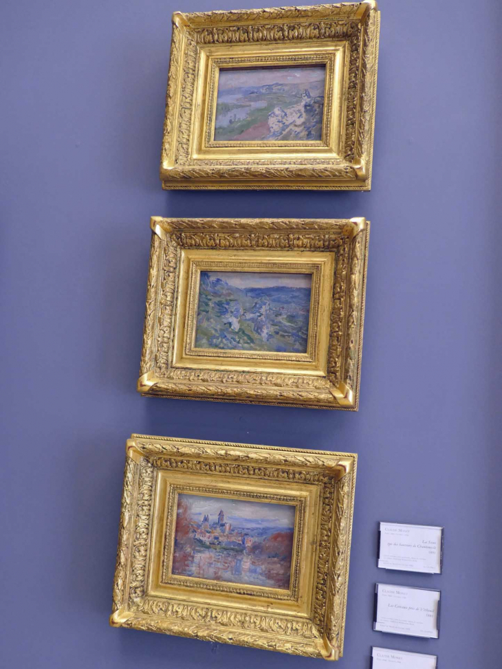 Musée des Beaux Arts : Impressionnistes MONET Vetheuil - Rouen