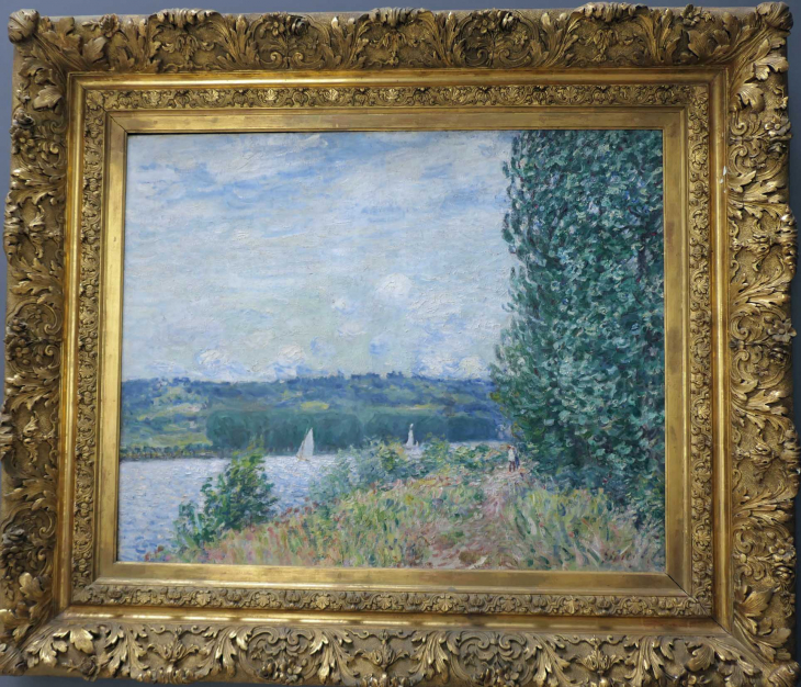 Musée des Beaux Arts : SISLEY La Seine à la Bouillie - Rouen