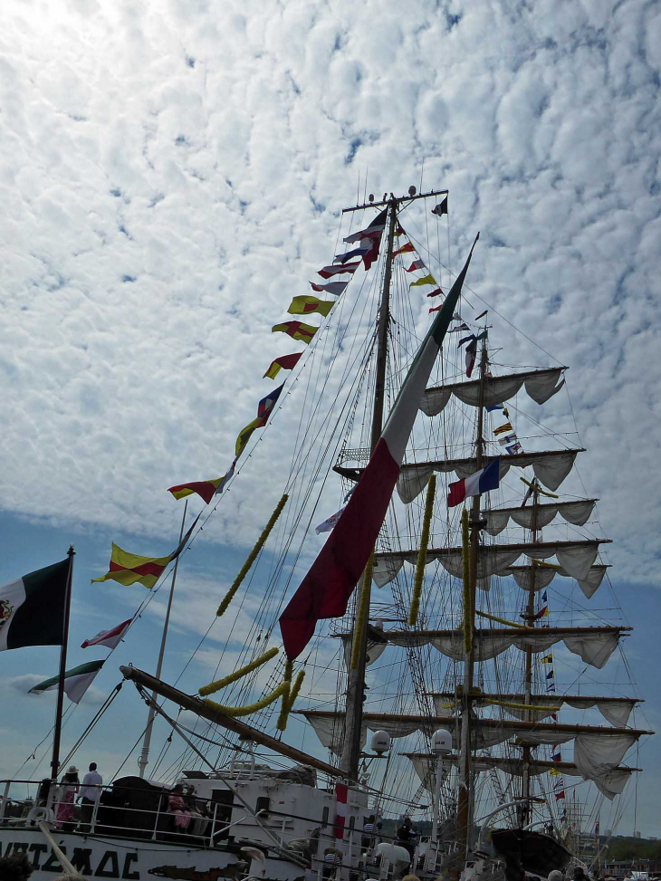 CUAUHTEMUC bateau mexicain - Rouen