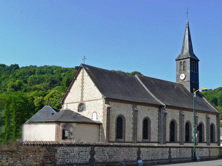 L'église - Saint-Aubin-Épinay