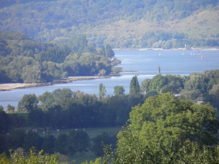 Boucle de Seine vue des hauteurs de St-Pierre-de-Manneville - Saint-Pierre-de-Manneville