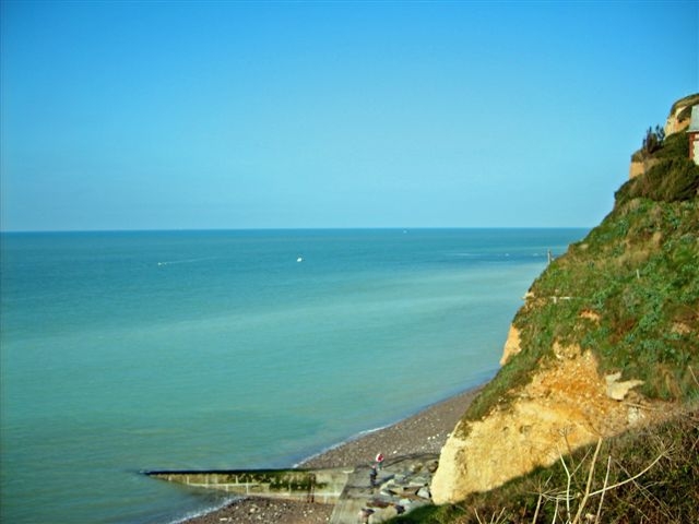 La plage de St Pierre en Port - Saint-Pierre-en-Port