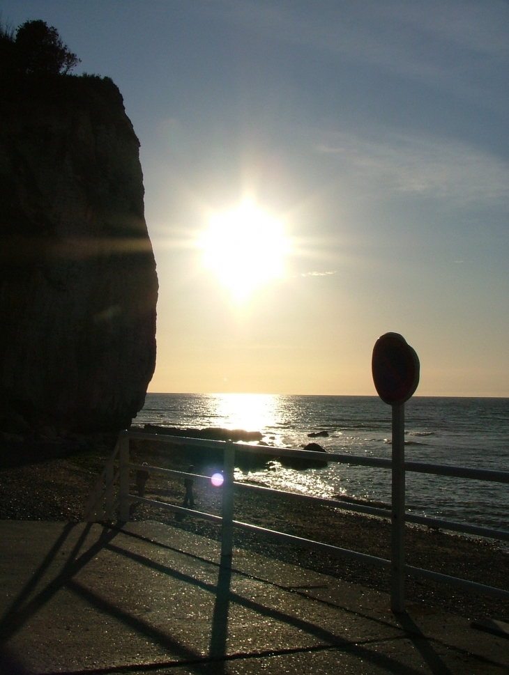 Coucher de soleil - Saint-Pierre-en-Port