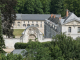 vue sur l'entrée de l'abbaye