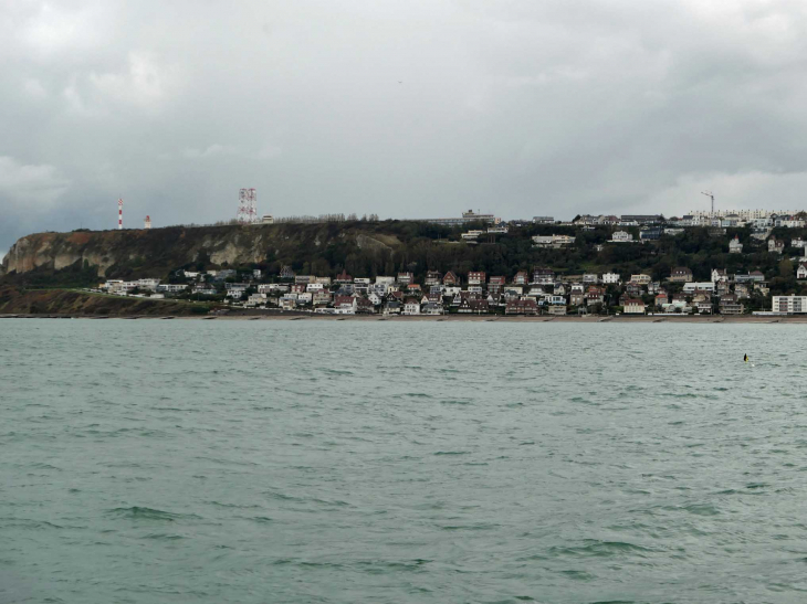 Vue d'ensemble de la falaise - Sainte-Adresse