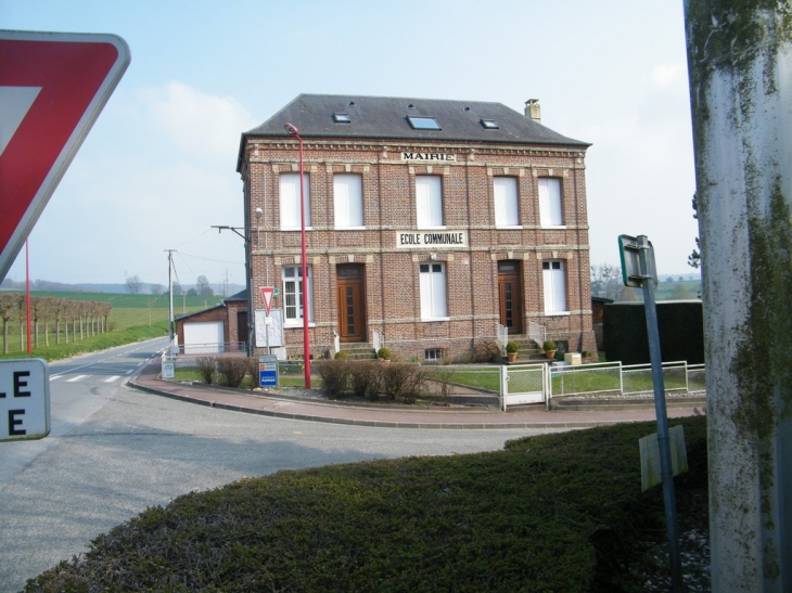 La mairie - Sainte-Beuve-en-Rivière