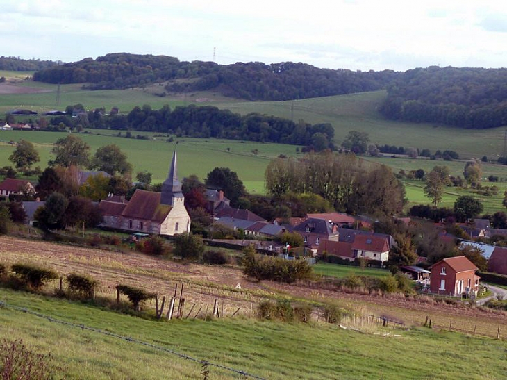 Vue sur Sauchay le Bas