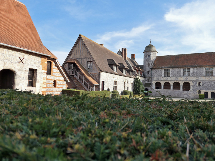 Le manoir d'Ango : l'aile Ouest - Varengeville-sur-Mer